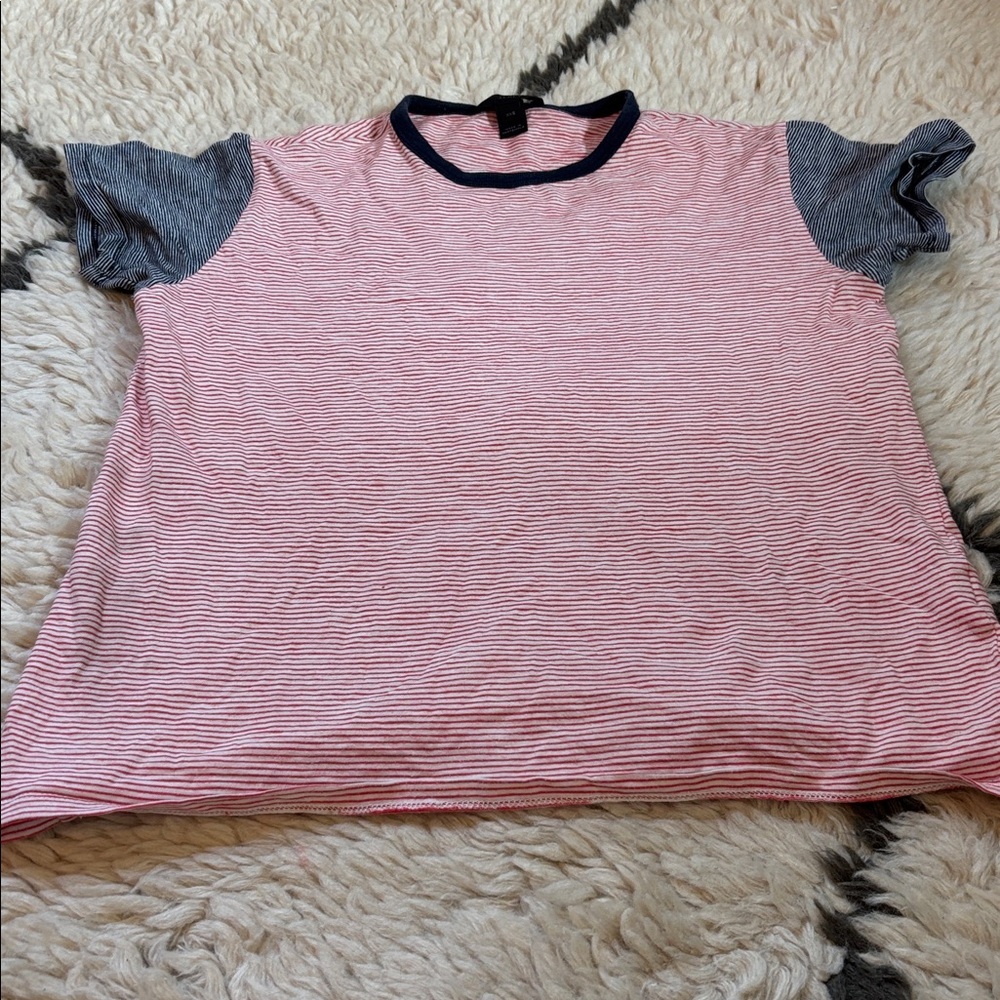J. Crew Striped Crewneck Tee - Picture 10 of 15